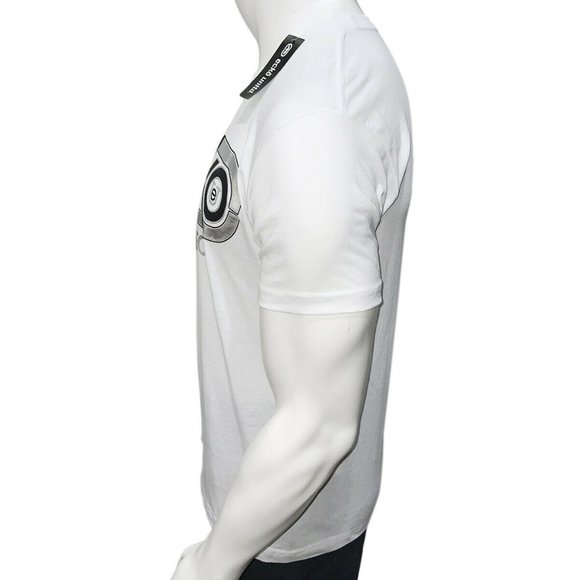 NWT ECKO UNLTD. AUTHENTIC MEN'S WHITE CREW NECK SHORT SLEEVE T-SHIRT SIZE S - Picture 3 of 5